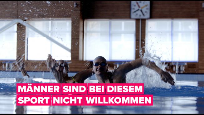 Männliche Synchronschwimmer träumen von Olympischen Spielen