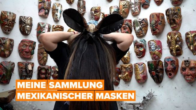 Meine Sammlung mexikanischer Masken