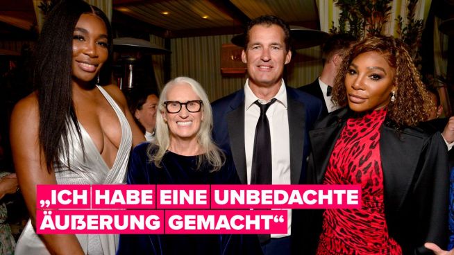 Jane Campion entschuldigt sich bei Venus und Serena, nachdem ihre Rede für Empörung gesorgt hat