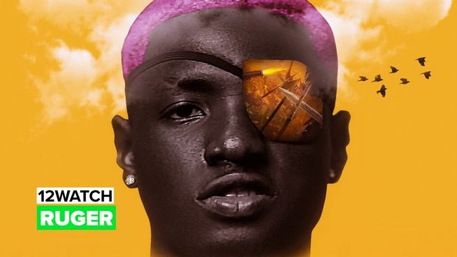 Nigerias neuester aufstrebender Afrobeats-Künstler Ruger ist leicht an seinem Markenzeichen zu erkennen