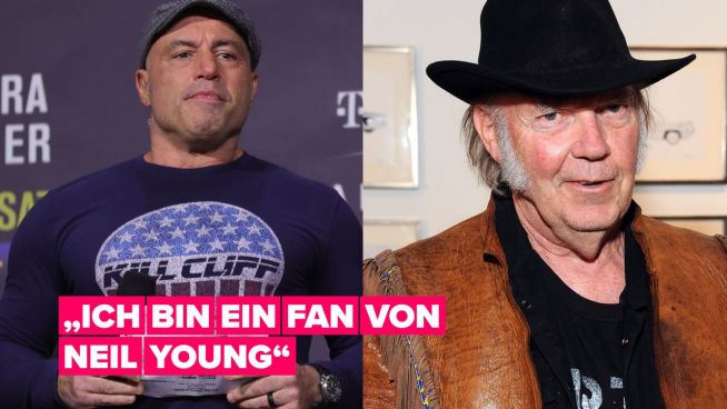 Joe Rogan entschuldigt sich für Neil Youngs Auszug aus Spotify