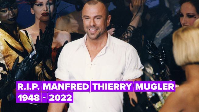 Der ikonische französische Modedesigner Manfred Thierry Mugler ist tot