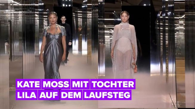 Für Kim Jones' Couture Debüt sind berühmte Familien aus der Modewelt auf dem Laufsteg mit dabei