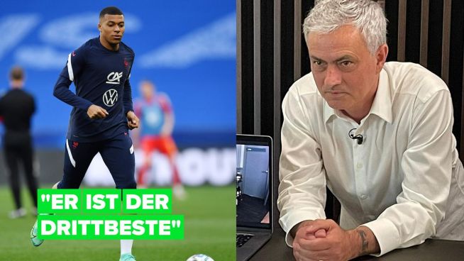 Laut José Mourinho ist Mbappé der drittbeste Spieler der Welt